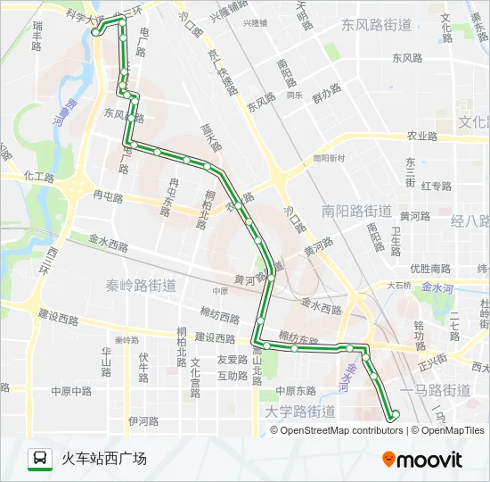 50 Bus Line Map