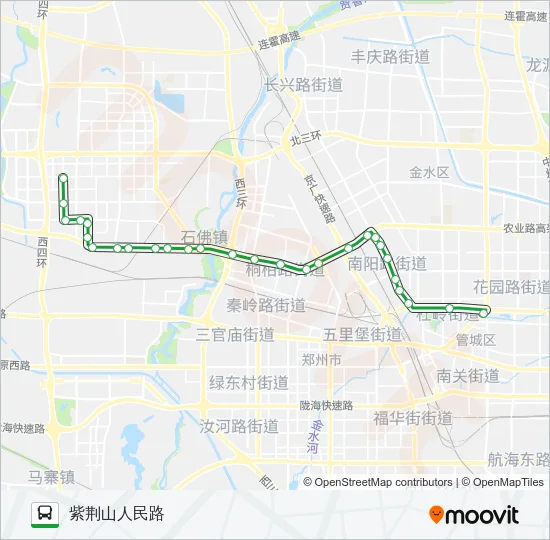 100 Bus Line Map