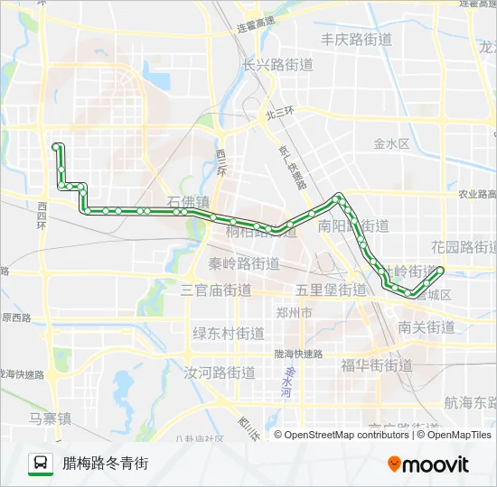 100 Bus Line Map