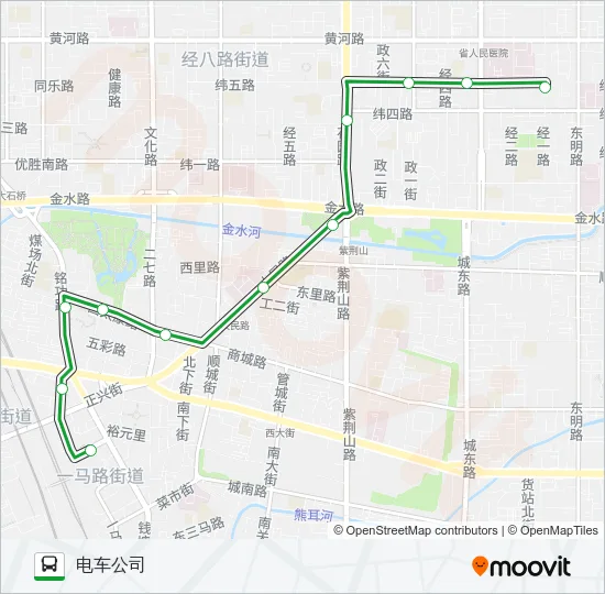 101 Bus Line Map