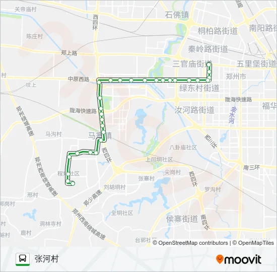 公交112路的线路图