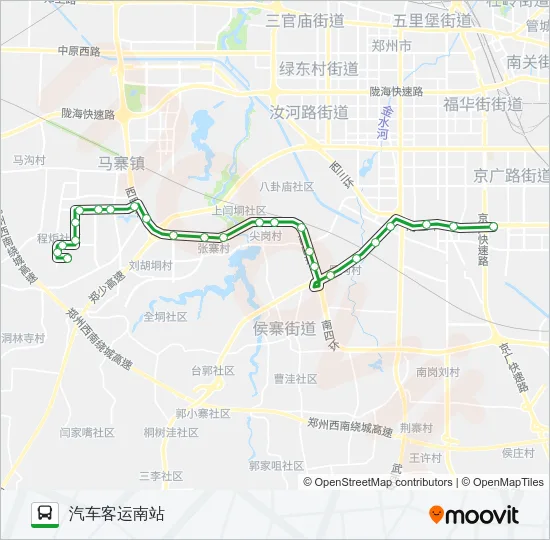 113 Bus Line Map