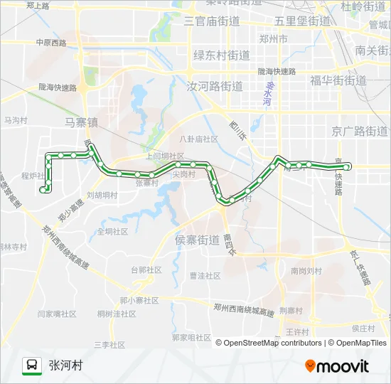 113 Bus Line Map