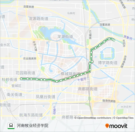 115 Bus Line Map
