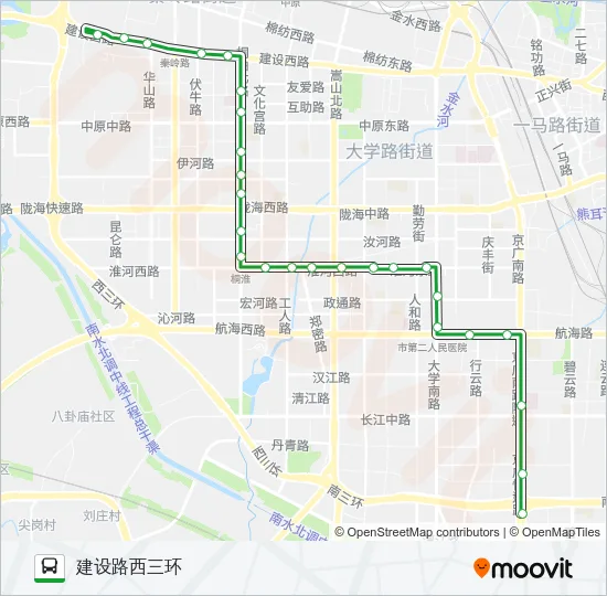 203 Bus Line Map