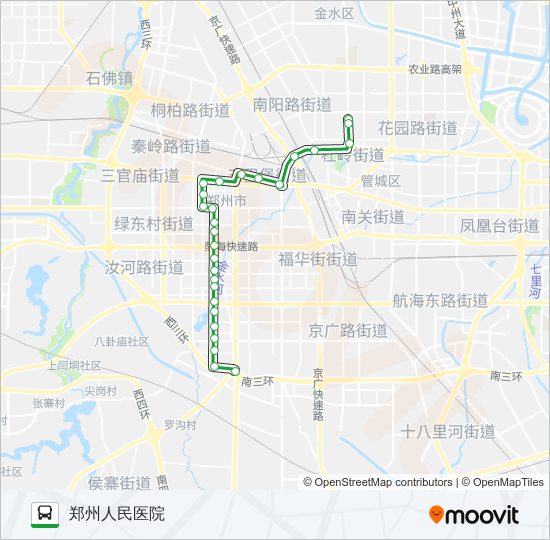 公交211路的线路图