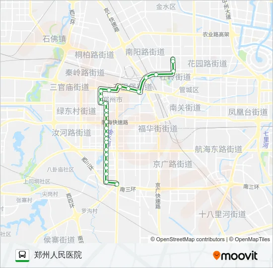 211 Bus Line Map