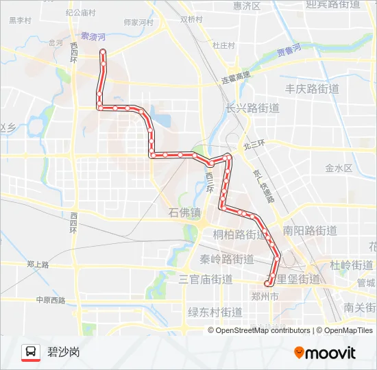公交Y20路的线路图