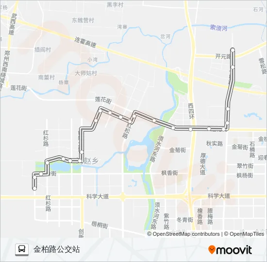 S152 Bus Line Map
