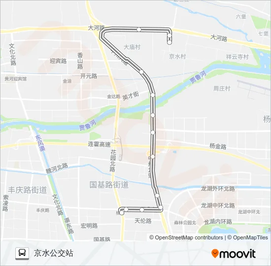 S161 Bus Line Map