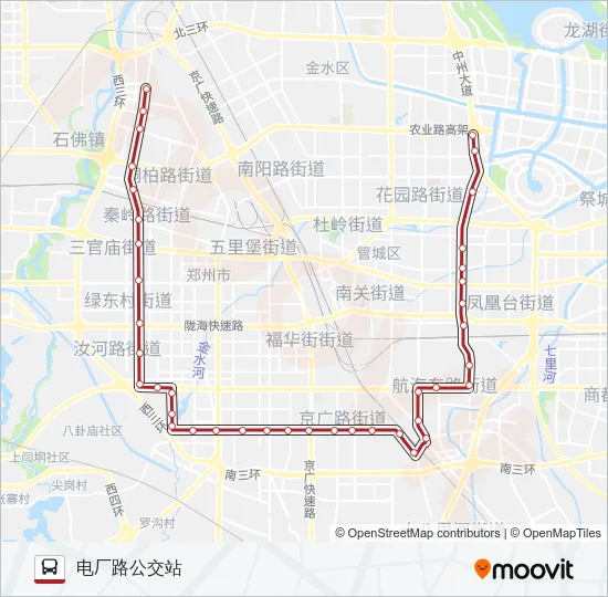 B1 Bus Line Map