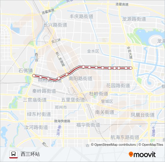 公交B2路的线路图