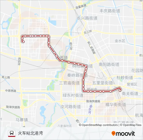 B12 Bus Line Map
