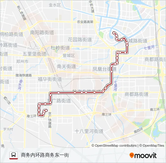 B16 Bus Line Map
