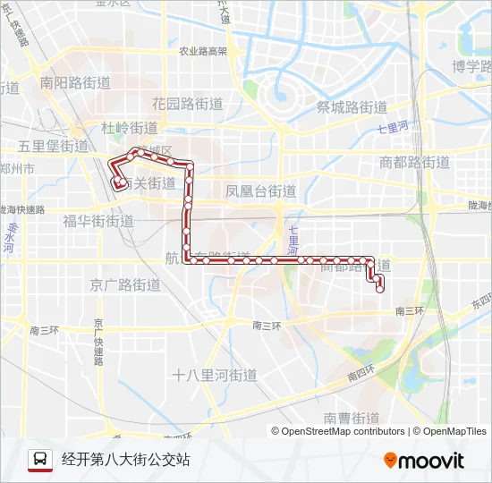 B17 Bus Line Map