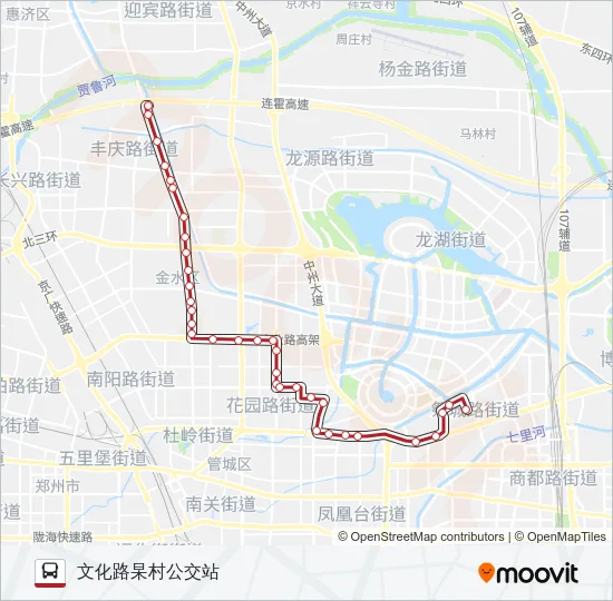B18 Bus Line Map