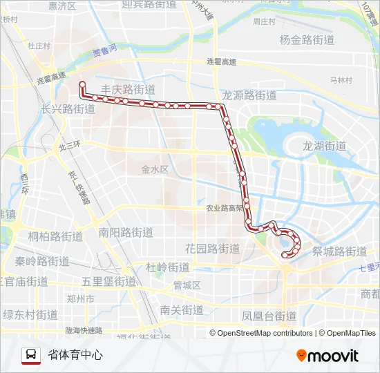 B19 Bus Line Map
