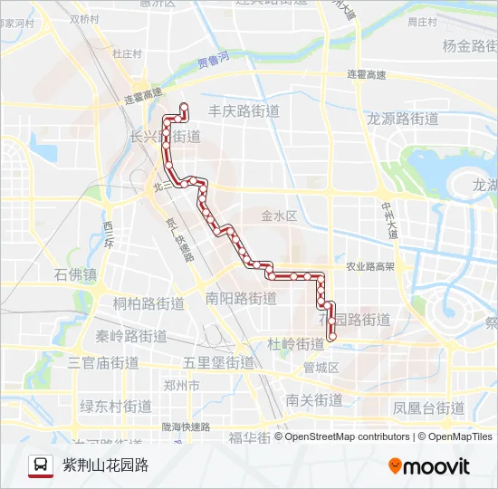 B37 Bus Line Map