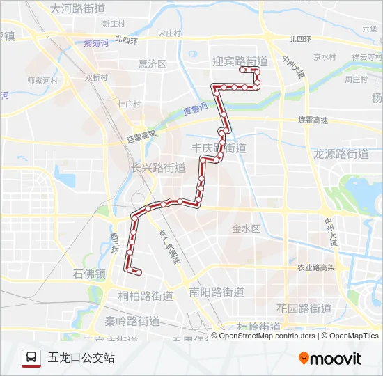 B51 Bus Line Map