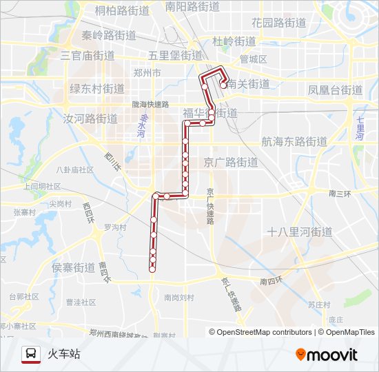 公交B60路的线路图