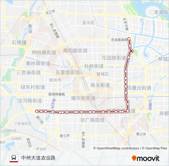 B101 Bus Line Map