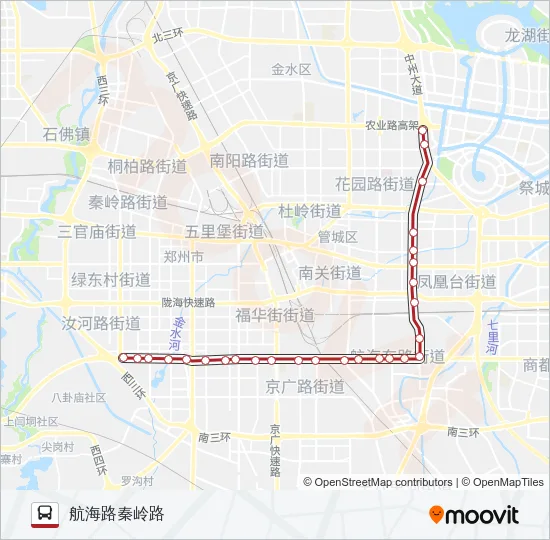 B101 Bus Line Map