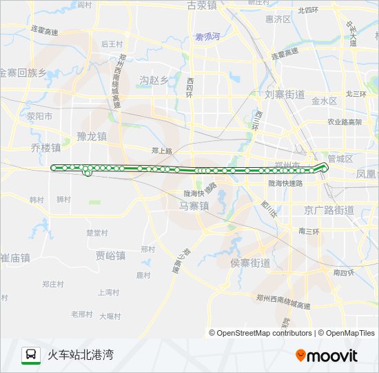 公交12路的线路图