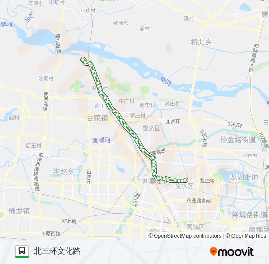 公交18路的线路图