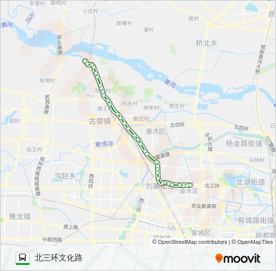 18 Bus Line Map