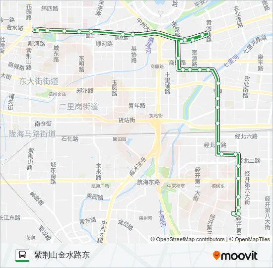公交122路的线路图