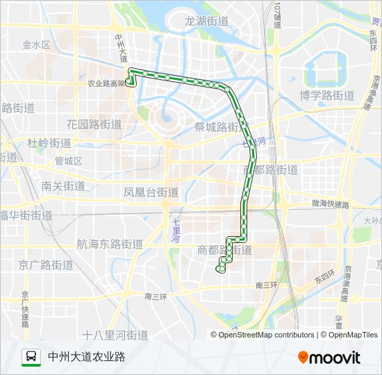 公交123路的线路图