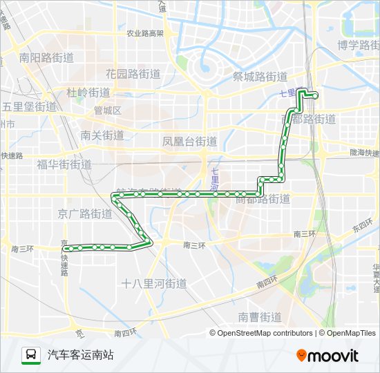 129 bus Line Map