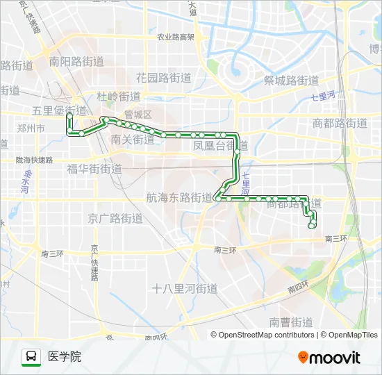 公交35路的线路图