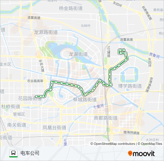 公交48路的线路图