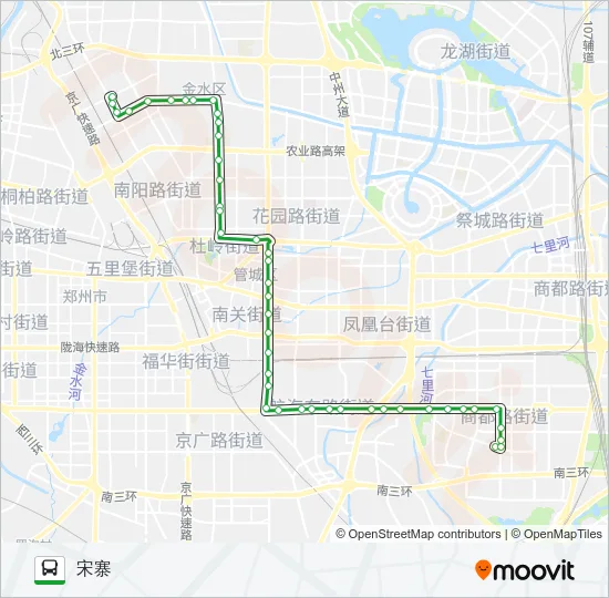 86 Bus Line Map