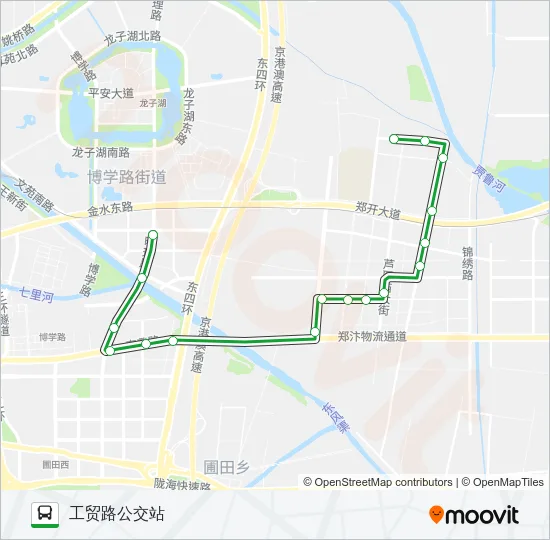 301 Bus Line Map