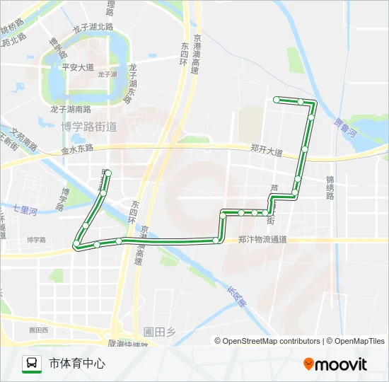 301 Bus Line Map