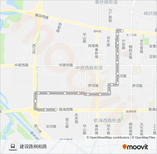 S111 Bus Line Map