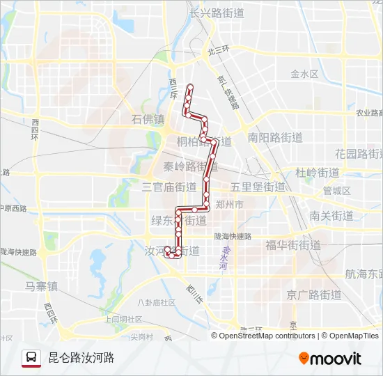 B13 Bus Line Map