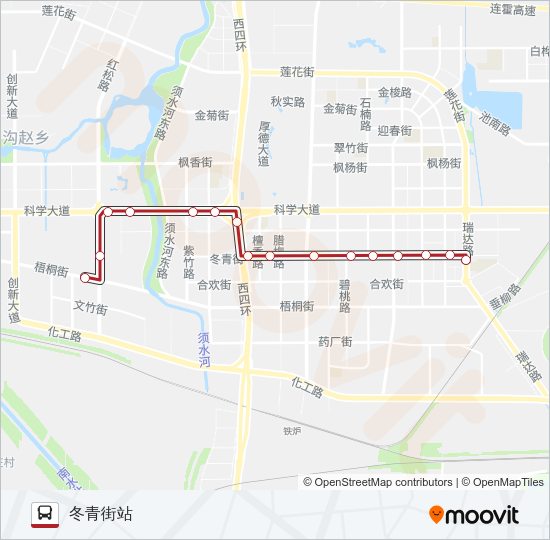 公交B28路的线路图