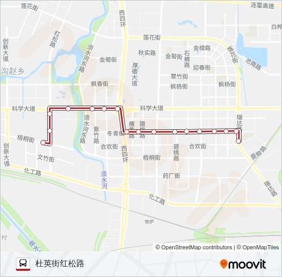 公交B28路的线路图