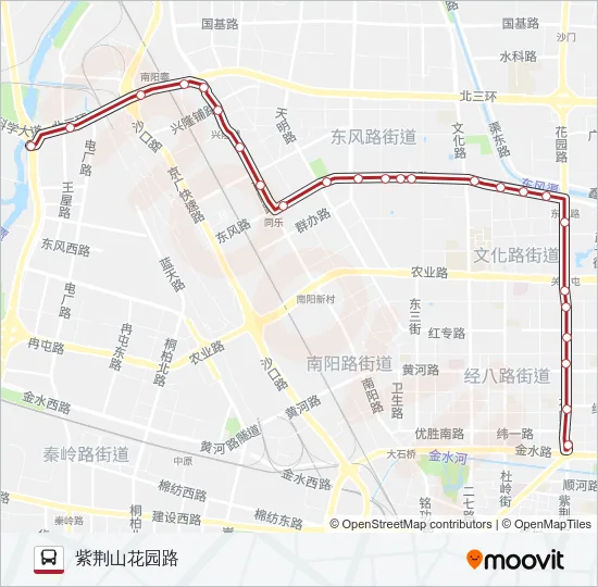 B32 Bus Line Map