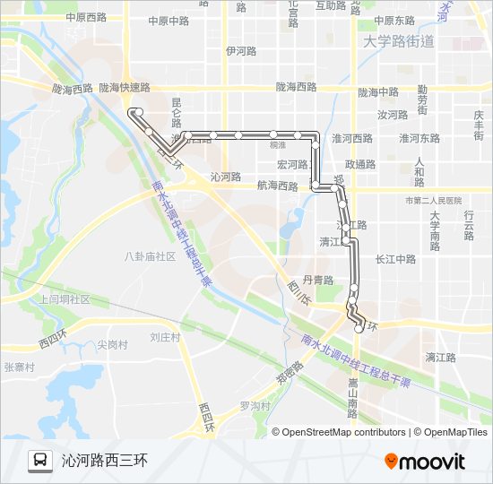 公交S178路的线路图