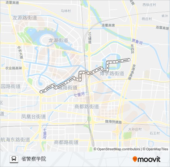 公交S177路的线路图