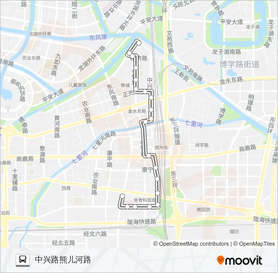 S133 Bus Line Map