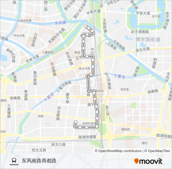 S133 Bus Line Map