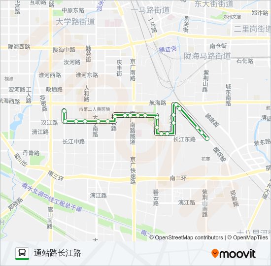 公交283路的线路图