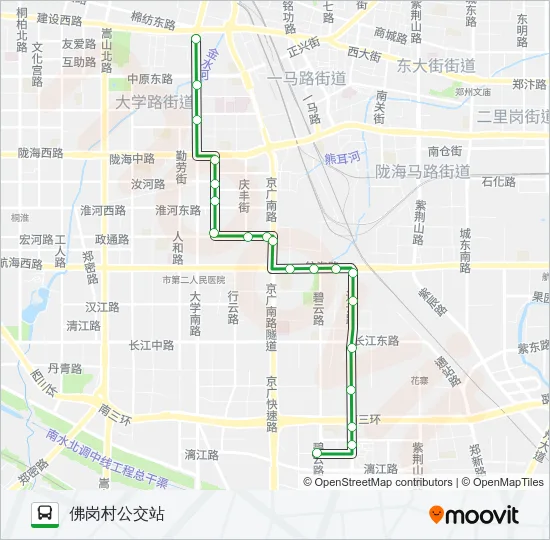 277 Bus Line Map