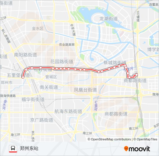 公交Y13路的线路图
