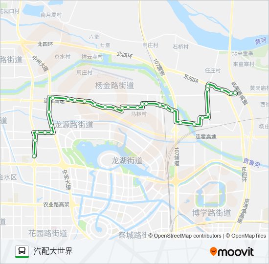 公交275路的线路图